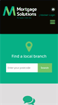 Mobile Screenshot of mortgagesolutionsni.com